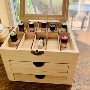 Samples + Wooden Organizer